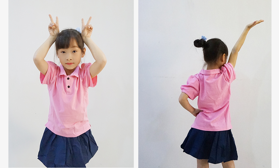 中小學(xué)生夏季校服定制
