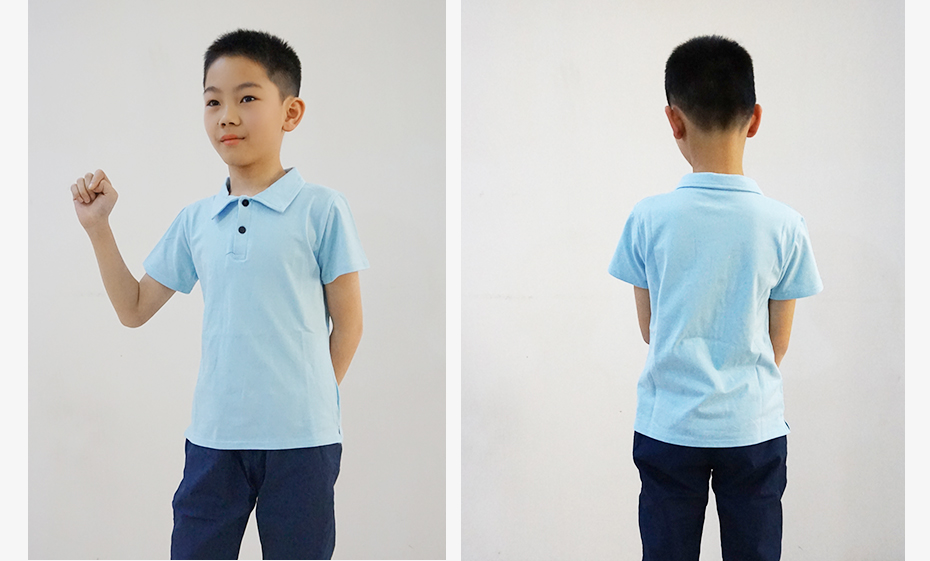 中小學(xué)生夏季校服定制